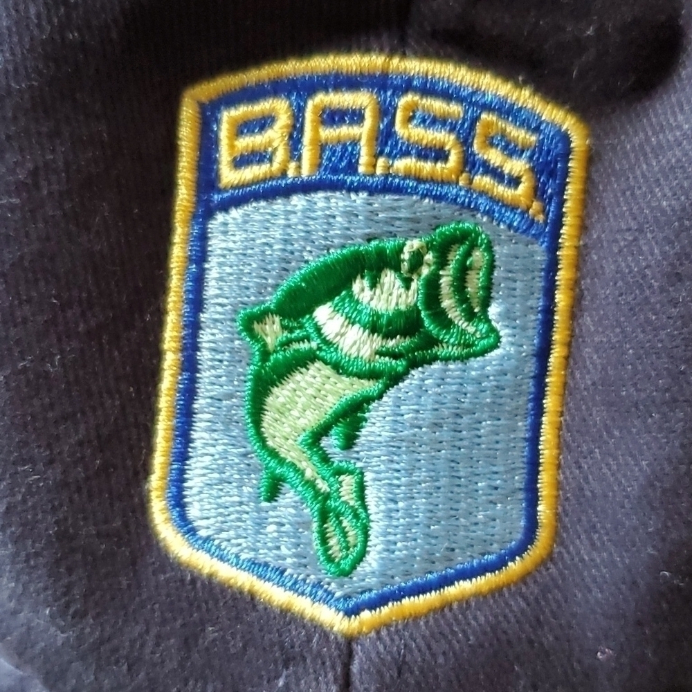 Club Cadet & Bass 100 Black Ball Caps cotton adjustable - Picture 3 of 9
